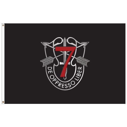 4' X 6'  SPECIAL FORCES 2 SIDED FLAG